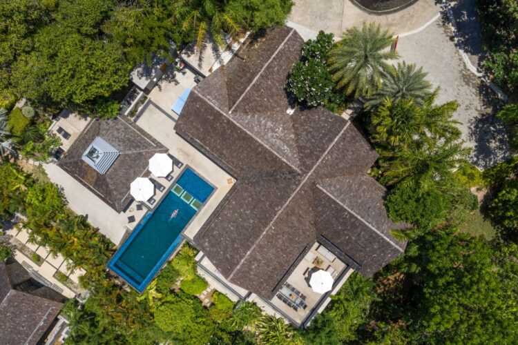 Villa Benyasiri Luxus Ferienhaus Phuket Thailand Mit Pool Mieten Drohne