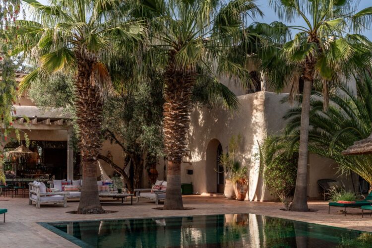 Villa Berbere Luxus Ferienhaus Marokko Mieten Frontansicht