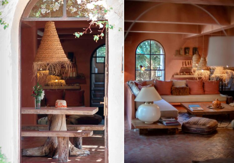 Villa Berbere Luxus Ferienhaus Marokko Mieten Living