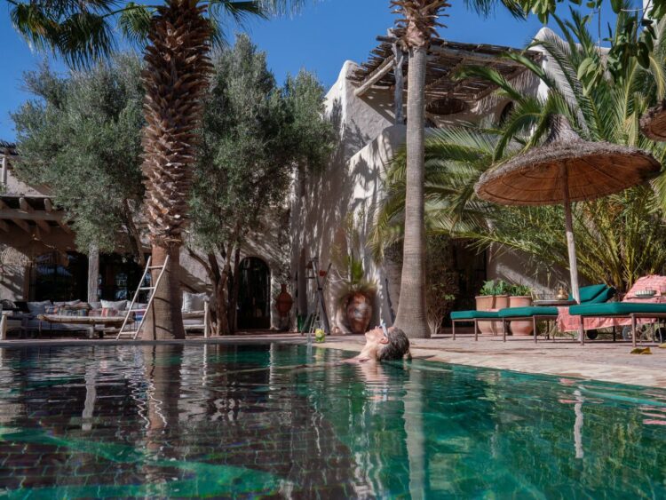 Villa Berbere Luxus Ferienhaus Marokko Mieten Pool