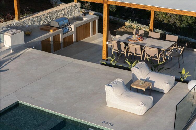 Villa Ble Luxus Ferienhaus Jreta Mieten Bbq