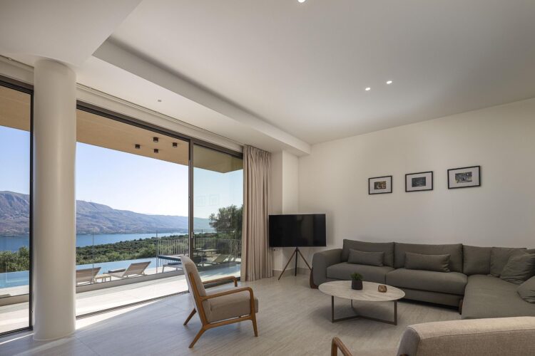 Villa Ble Luxus Ferienhaus Jreta Mieten Couch