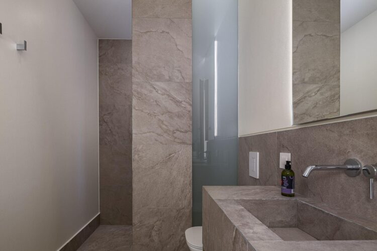 Villa Ble Luxus Ferienhaus Jreta Mieten Dusche