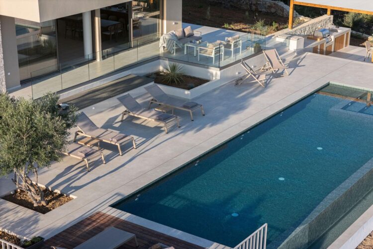 Villa Ble Luxus Ferienhaus Jreta Mieten Pool