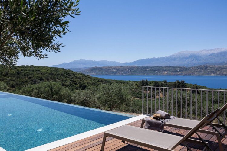 Villa Ble Luxus Ferienhaus Jreta Mieten Pooldeck
