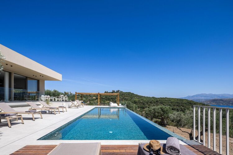 Villa Ble Luxus Ferienhaus Jreta Mieten Pooldetail