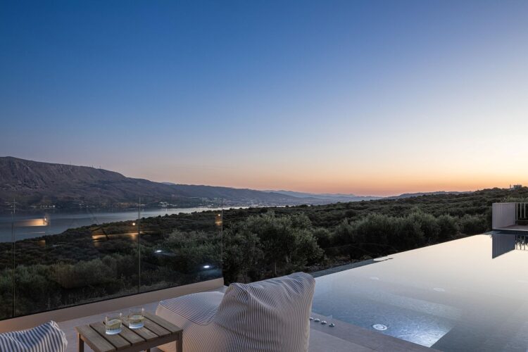 Villa Ble Luxus Ferienhaus Jreta Mieten Sunset