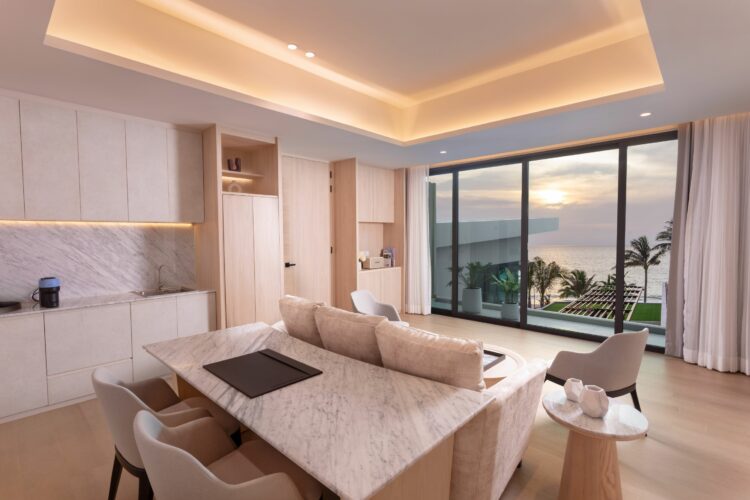Villa Boonta Luxus Ferienvilla Phuket Thailand Wohnbereich Schlafzimmer 3