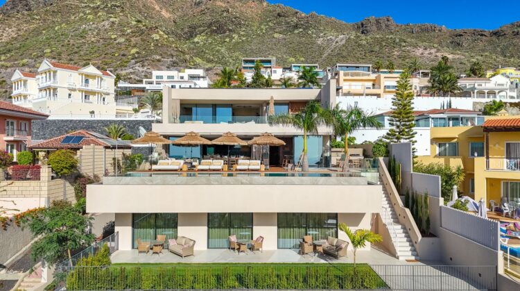 Villa Calima Luxus Ferienhaus Teneriffa Mieten Außenansicht