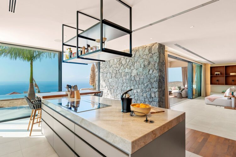 Villa Calima Luxus Ferienhaus Teneriffa Mieten Kochinsel