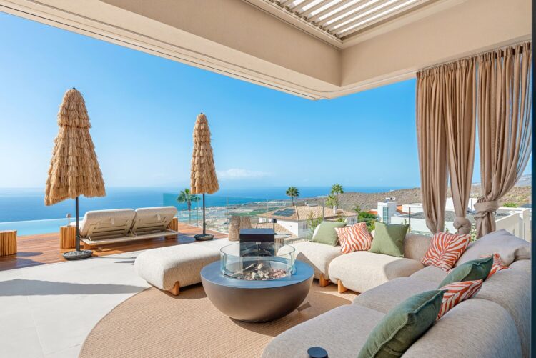 Villa Calima Luxus Ferienhaus Teneriffa Mieten Lounge