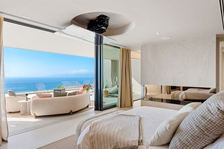 Villa Calima Luxus Ferienvilla Teneriffa Mieten Bett Suite