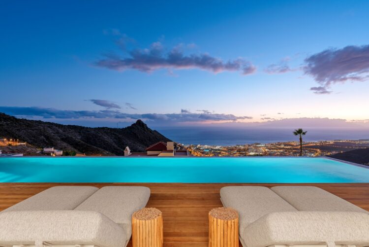 Villa Calima Luxus Ferienvilla Teneriffa Mieten Sunset