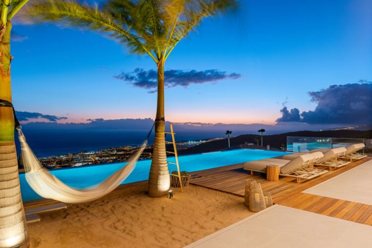 Villa Calima Luxus Ferienvilla Teneriffa Mieten Nachts
