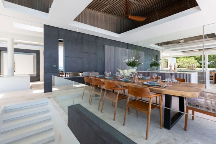 Villa Celadon Luxus Ferienhaus Koh Samui Mit Meerblick Mieten Essen