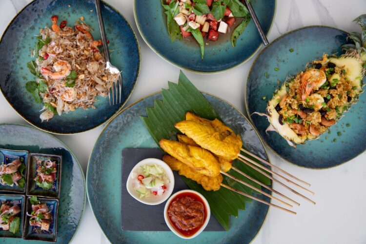 Villa Celadon Luxus Ferienhaus Koh Samui Mit Meerblick Mieten Food