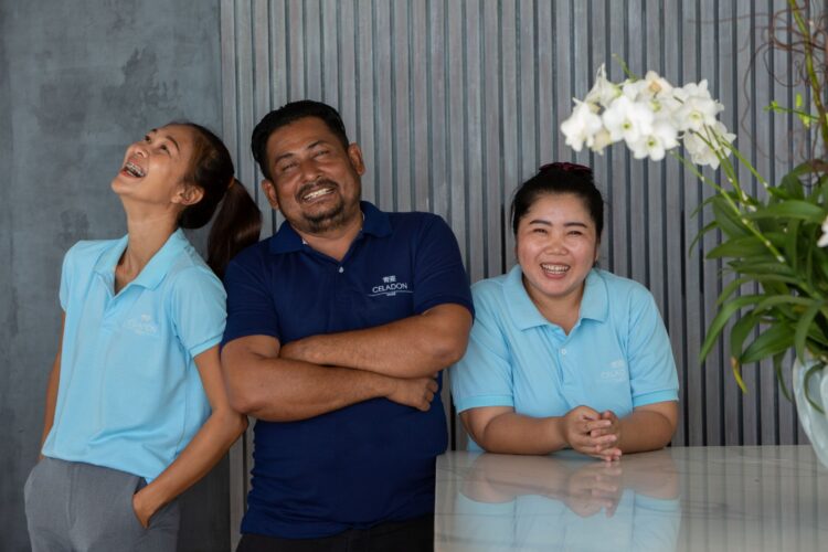Villa Celadon Luxus Ferienhaus Koh Samui Mit Meerblick Mieten Personal