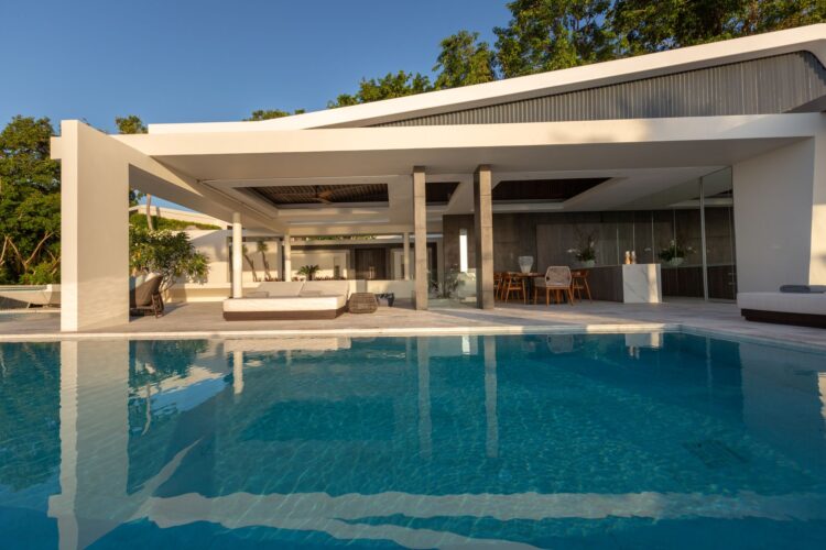 Villa Celadon Luxus Ferienhaus Koh Samui Mit Meerblick Mieten Pool
