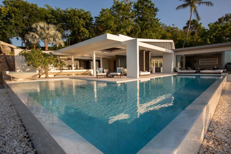 Villa Celadon Luxus Ferienhaus Koh Samui Mit Meerblick Mieten Poolbereich
