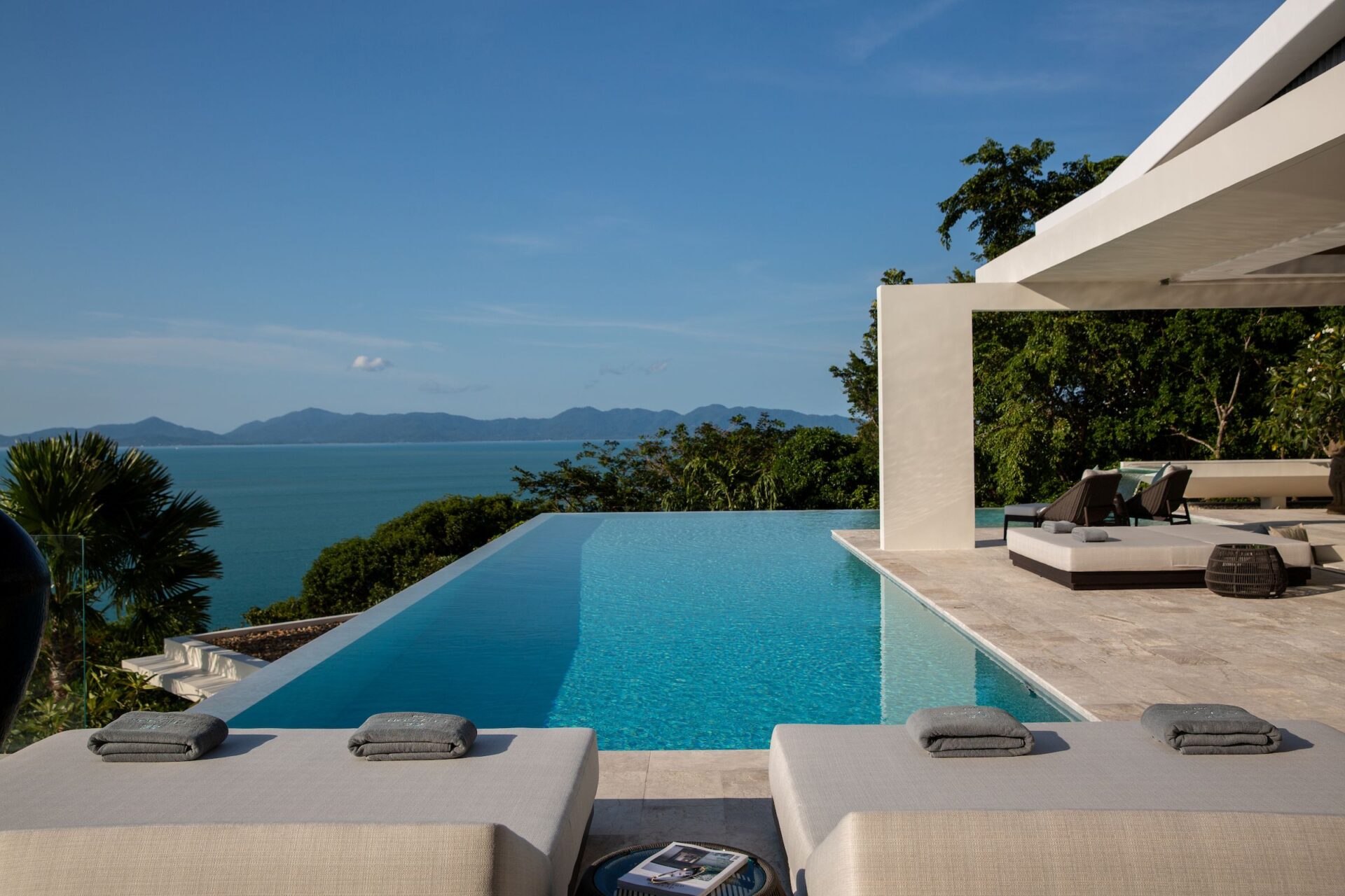 Villa Celadon Luxus Ferienhaus Koh Samui Mit Meerblick Mieten Poolterrasse