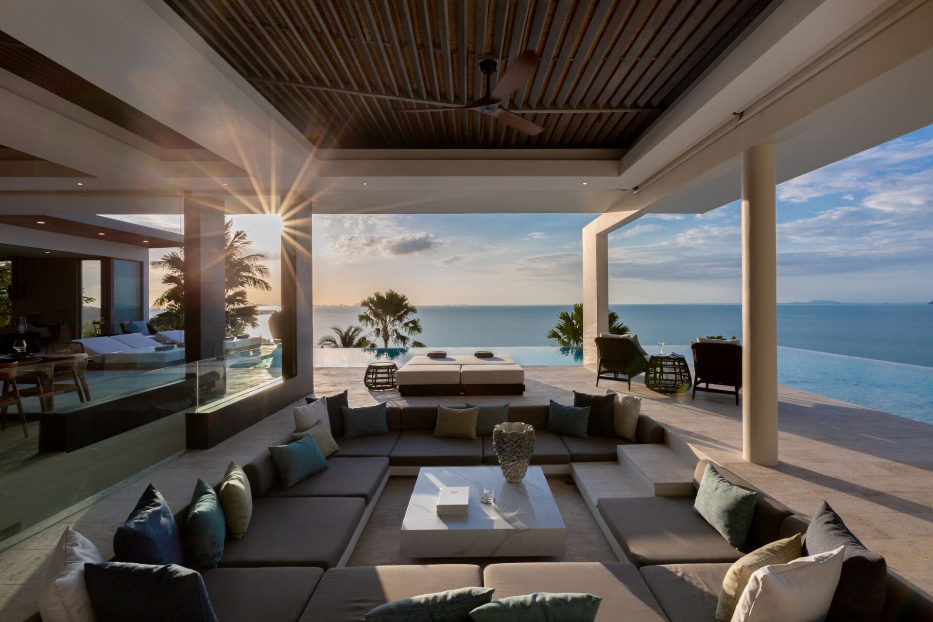 Villa Celadon Luxus Ferienhaus Koh Samui Mit Meerblick Mieten Sala