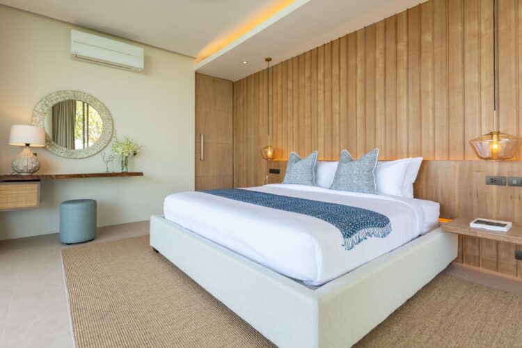 Villa Celadon Luxus Ferienhaus Koh Samui Mit Meerblick Mieten Schlafen