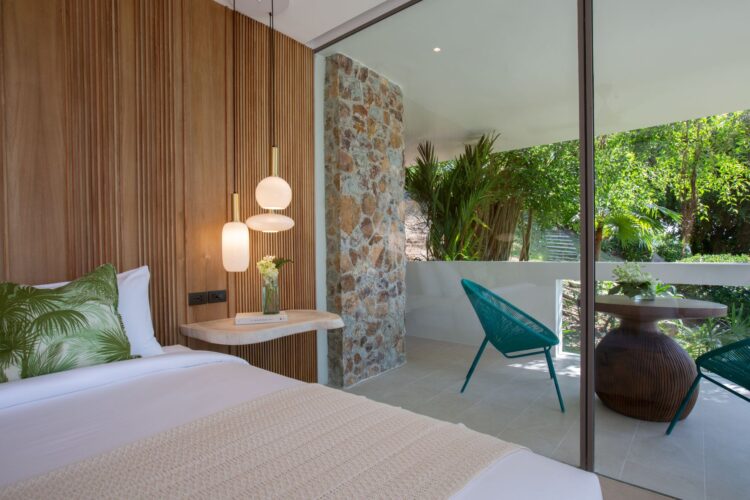 Villa Celadon Luxus Ferienhaus Koh Samui Mit Meerblick Mieten Schlafzimmer