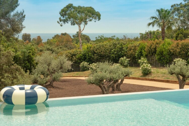Villa Cesar Luxus Ferienhaus Cote D Azur Mieten Garten