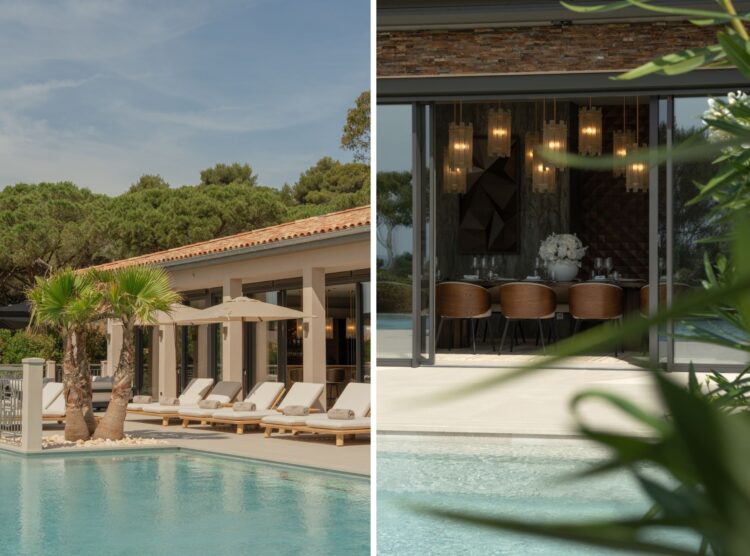 Villa Cesar Luxus Ferienhaus Cote D Azur Mieten Pooldetails