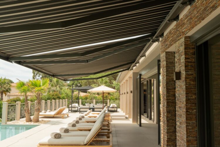 Villa Cesar Luxus Ferienhaus Cote D Azur Mieten Terrasse