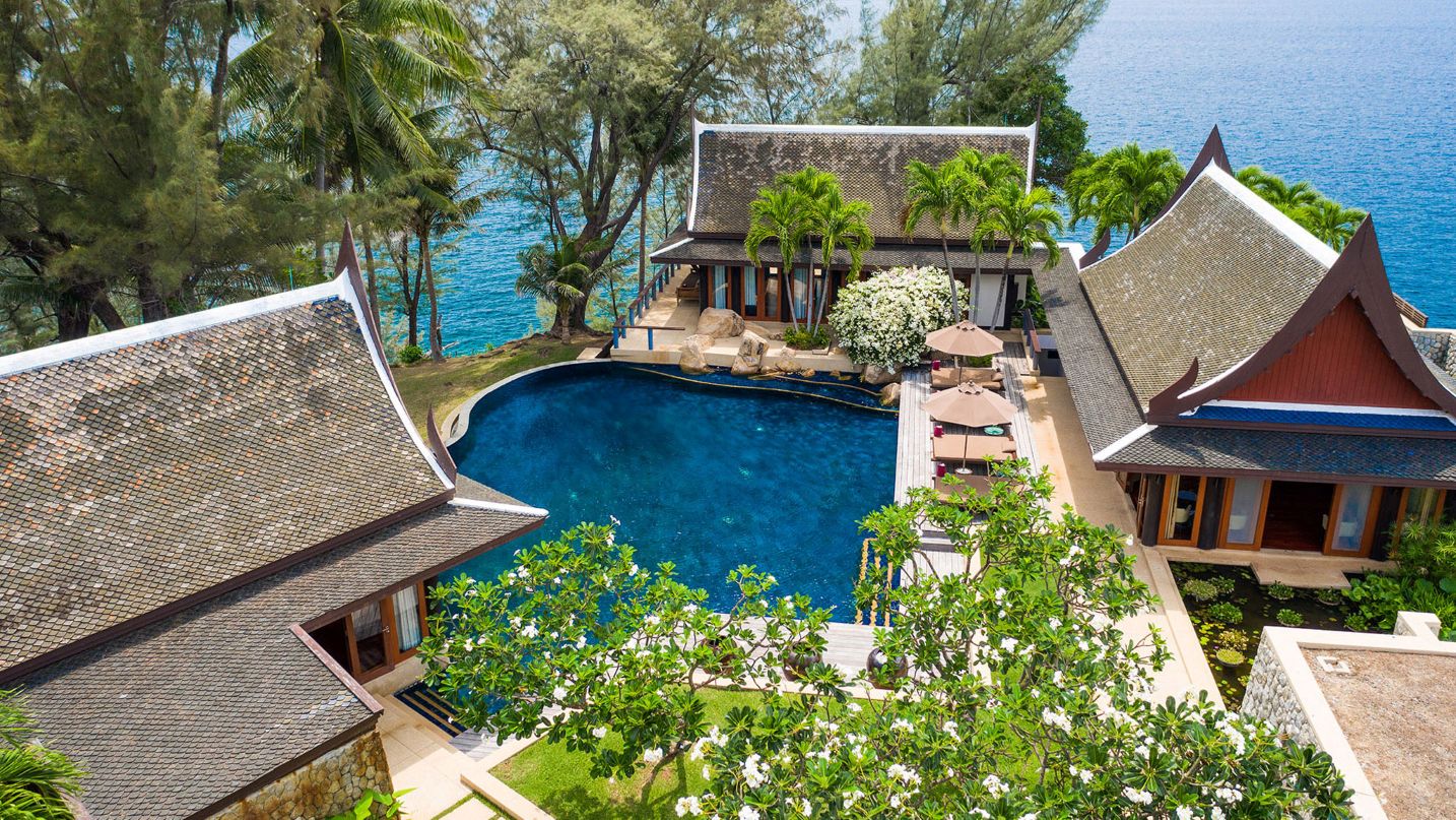 Villa Chada Luxus Ferienhaus Phuket Am Meer Mieten Lage+