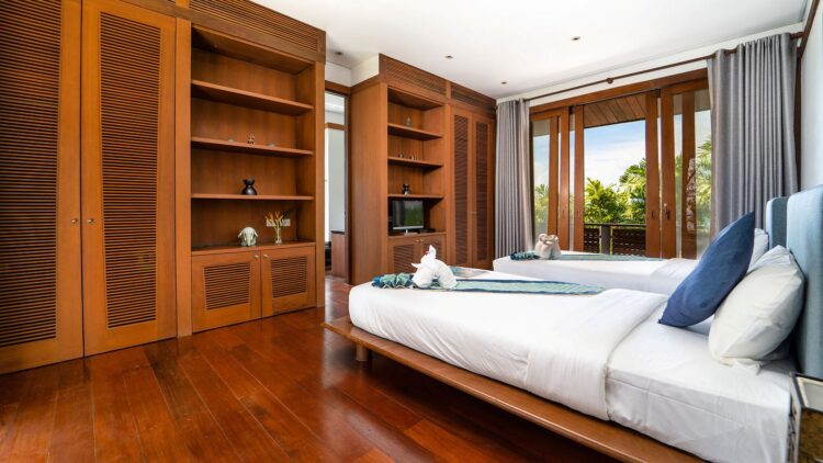Villa Chada Luxus Ferienhaus Phuket Am Meer Mieten Schlafzimmer