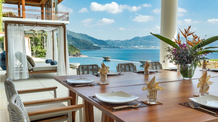 Villa Chelay Luxuriöses Ferienhaus Phuket Thailand Mit Meerblick Mieten Essen