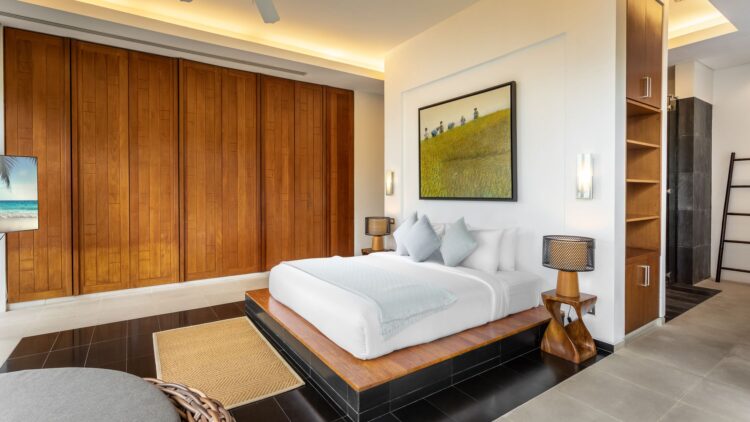 Villa Chelay Luxuriöses Ferienhaus Phuket Thailand Mit Meerblick Mieten Schlafzimmer