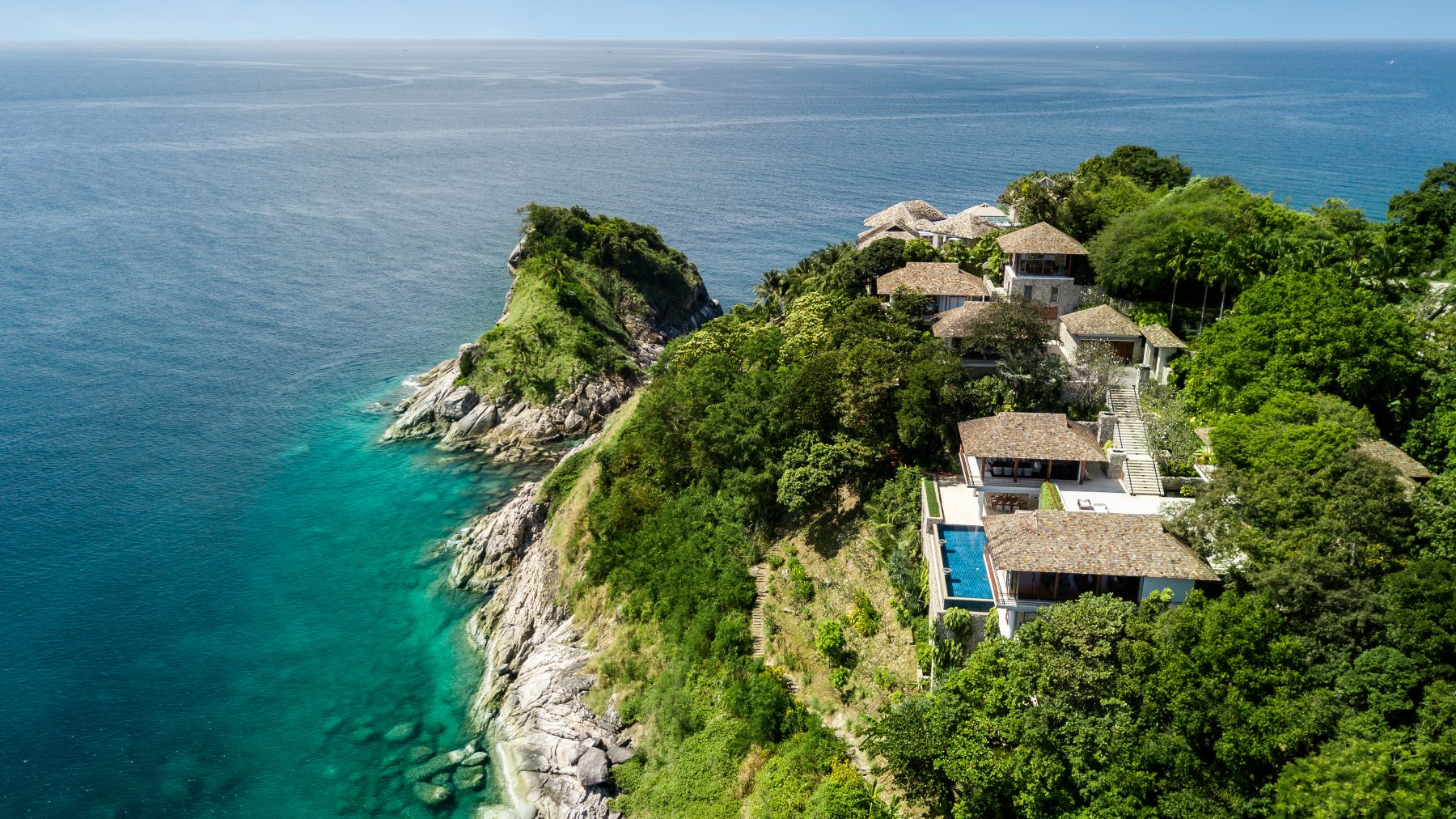 Villa Chelay Luxus Ferienhaus Phuket Thailand Mit Meerblick Mieten Hanglage