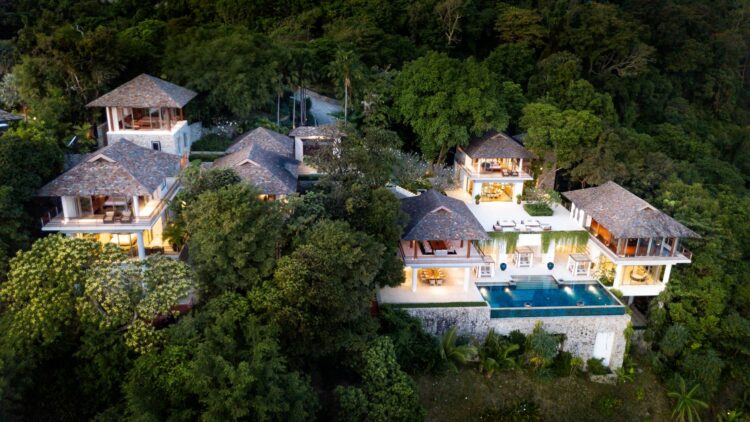 Villa Chelay Luxus Ferienhaus Phuket Thailand Mit Meerblick Mieten Lage