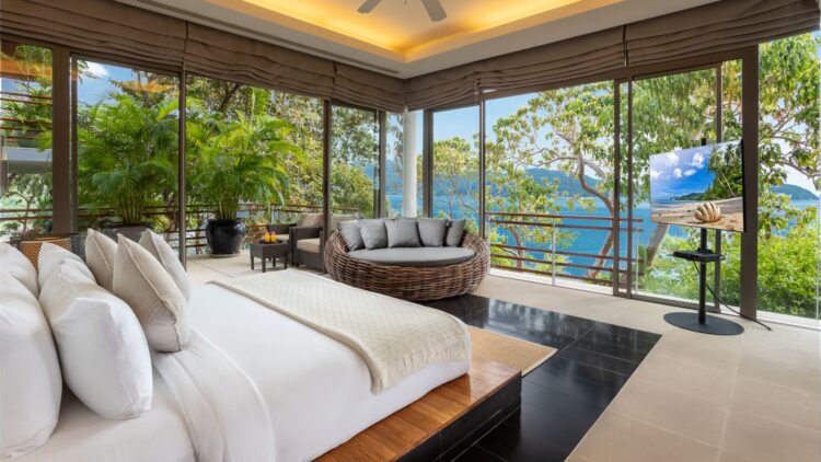Villa Chelay Luxus Ferienvilla Phuket Thailand Mit Meerblick Mieten Schlafen
