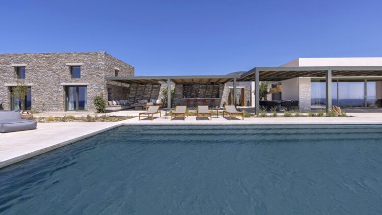 Villa Chloe Luxus Ferienhaus Auf Paros Am Meer Mieten Pool