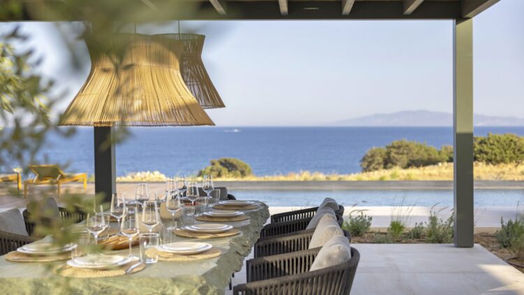 Villa Chloe Luxus Ferienvilla Auf Paros Am Meer Mieten Essen