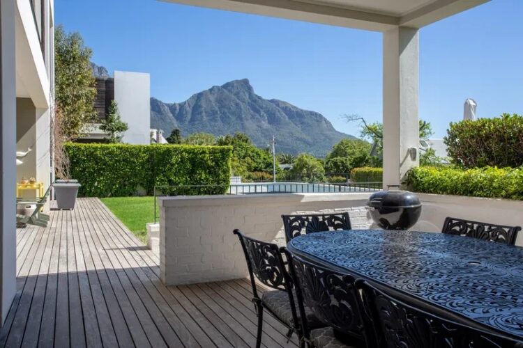 Villa Claremont Luxus Ferienhaus Kapstadt Mieten Ausblick