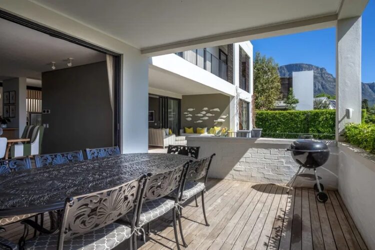 Villa Claremont Luxus Ferienhaus Kapstadt Mieten Bbq