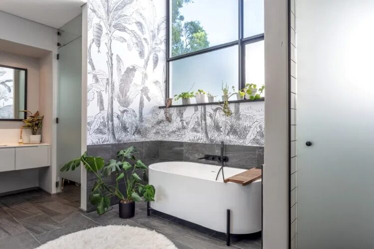 Villa Claremont Luxus Ferienhaus Kapstadt Mieten Badewanne