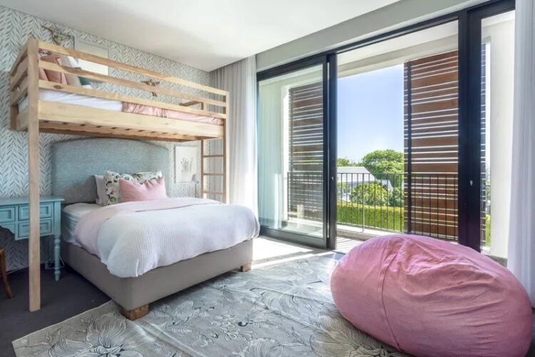Villa Claremont Luxus Ferienhaus Kapstadt Mieten Kinderbett