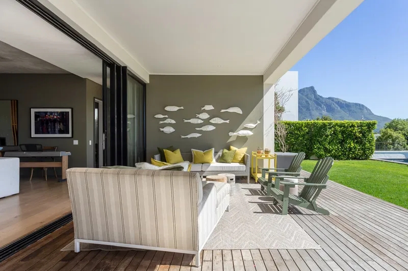 Villa Claremont Luxus Ferienhaus Kapstadt Mieten Lounge Area