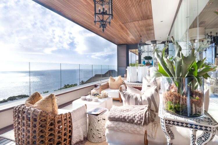 Villa Clifton Bay Luxus Ferienhaus Kapstadt Südafrika Mit Pool Mieten Balkon