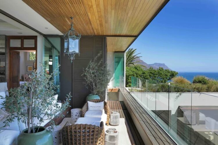 Villa Clifton Bay Luxus Ferienhaus Kapstadt Südafrika Mit Pool Mieten Balkonien