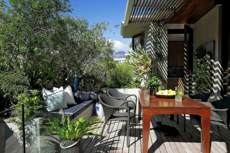 Villa Clifton Bay Luxus Ferienhaus Kapstadt Südafrika Mit Pool Mieten Terrasse