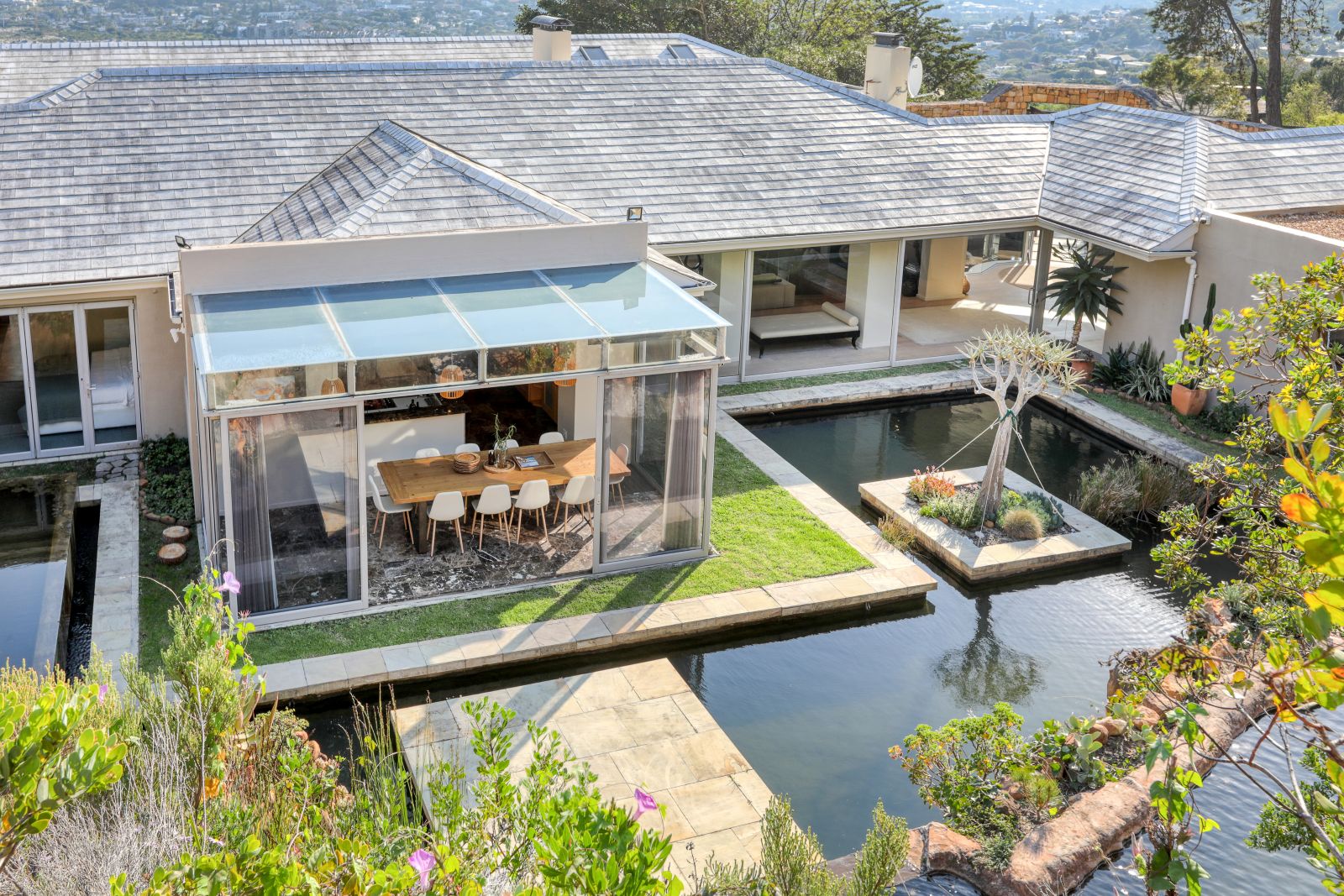 Villa Cockpit Luxus Ferienhaus Kapstadt Südafrika Mieten Außenansicht