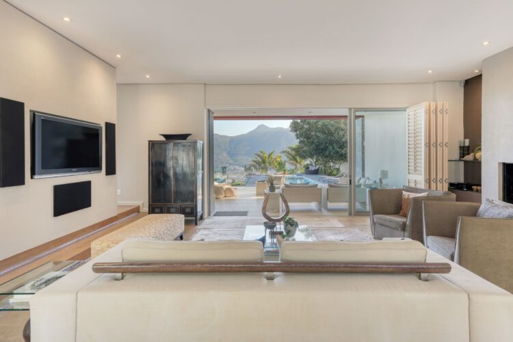 Villa Cockpit Luxus Ferienhaus Kapstadt Südafrika Mieten Couch