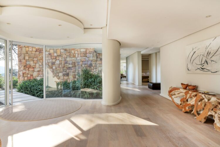 Villa Cockpit Luxus Ferienhaus Kapstadt Südafrika Mieten Eingang